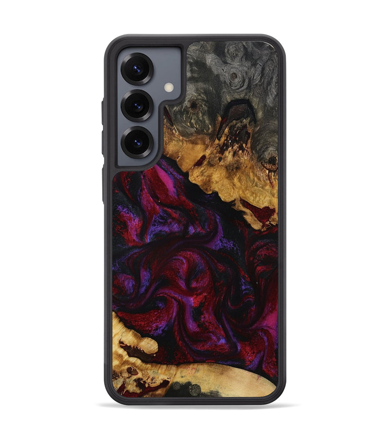 Galaxy S25 Plus Wood Phone Case - Kaycee (Red, 801420)