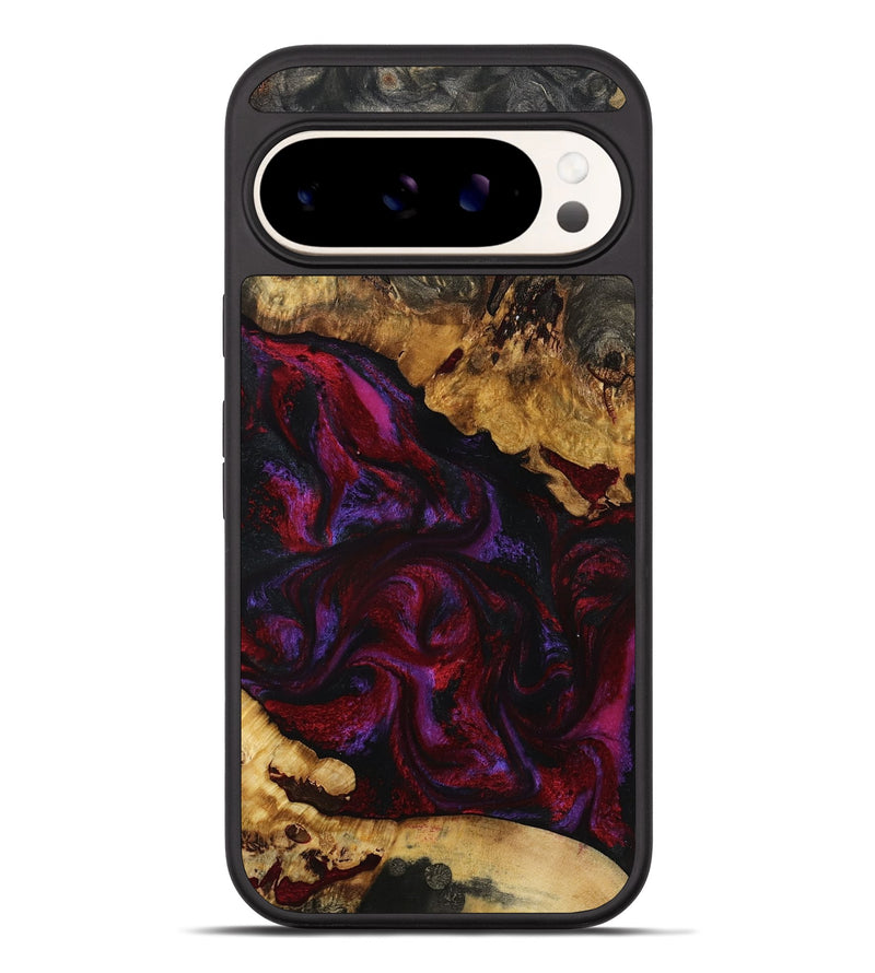 Pixel 10 Pro XL Wood Phone Case - Kaycee (Red, 801420)