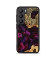 Galaxy S23 Wood Phone Case - Jayden (Red, 801421)