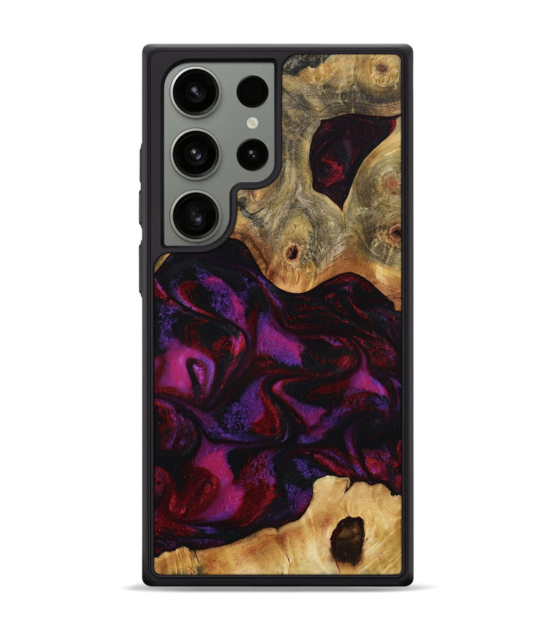 Galaxy S24 Ultra Wood Phone Case - Jayden (Red, 801421)