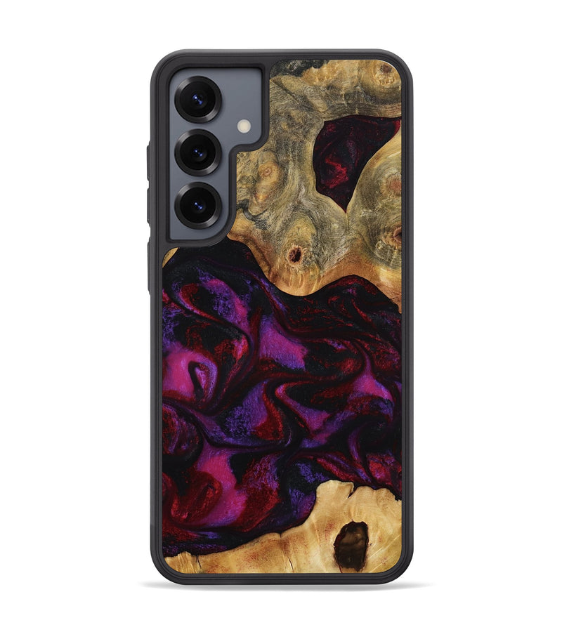 Galaxy S25 Plus Wood Phone Case - Jayden (Red, 801421)