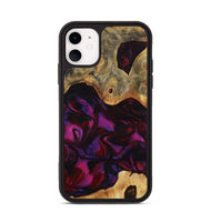 iPhone 11 Wood Phone Case - Jayden (Red, 801421)