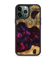 iPhone 13 Pro Max Wood Phone Case - Jayden (Red, 801421)