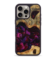 iPhone 16 Pro Max Wood Phone Case - Jayden (Red, 801421)