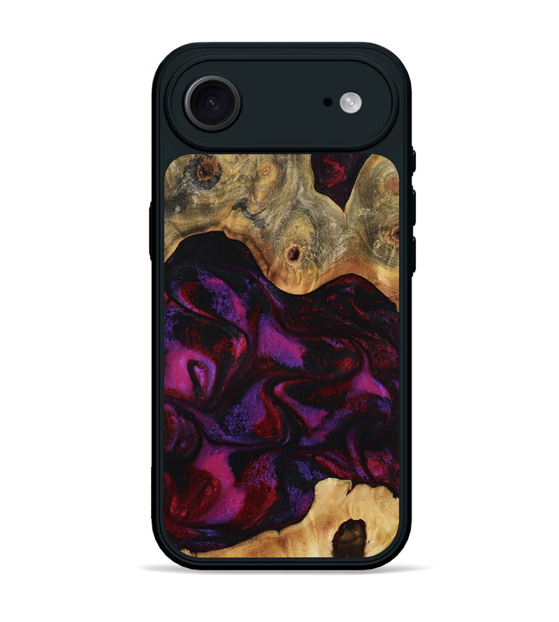 iPhone 17 Air Wood Phone Case - Jayden (Red, 801421)