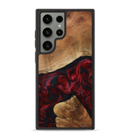 Galaxy S23 Ultra Wood Phone Case - Donny (Red, 801422)