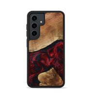 Galaxy S24 Wood Phone Case - Donny (Red, 801422)