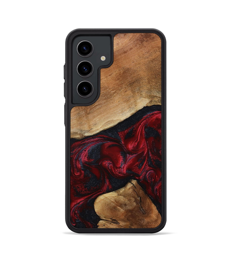 Galaxy S24 Wood Phone Case - Donny (Red, 801422)