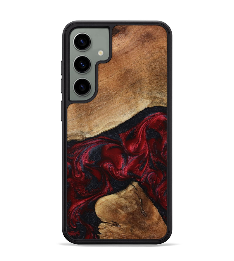 Galaxy S24 Plus Wood Phone Case - Donny (Red, 801422)