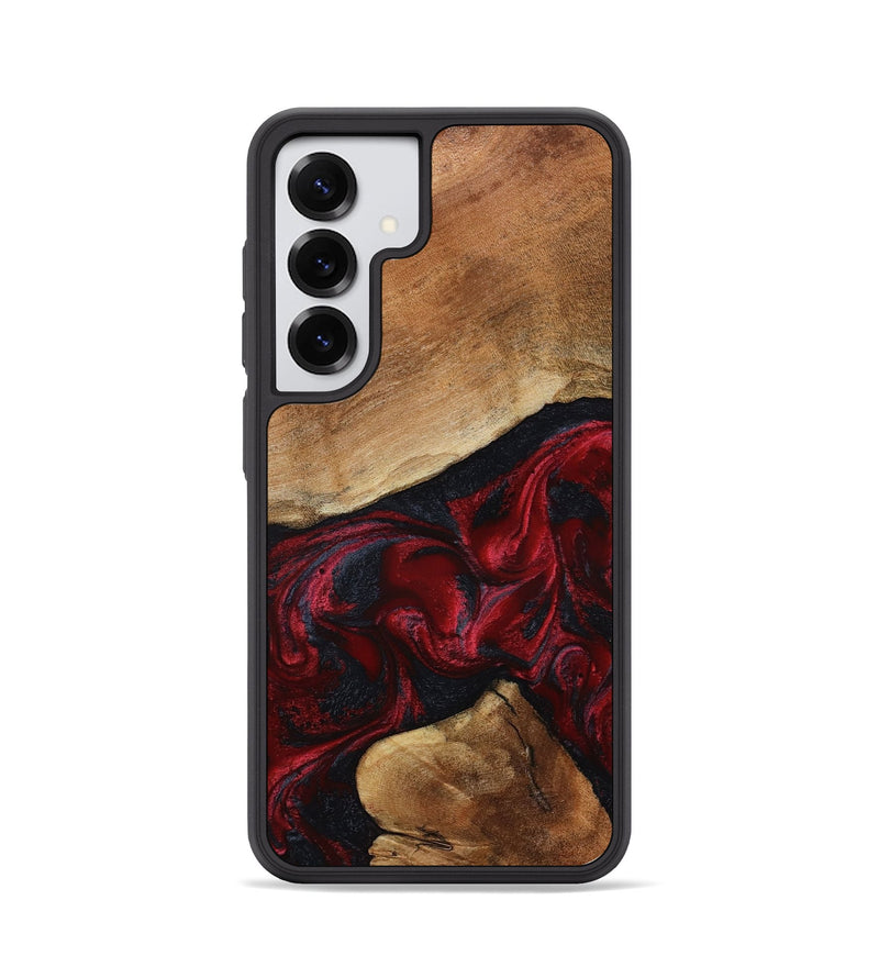 Galaxy S25 Wood Phone Case - Donny (Red, 801422)