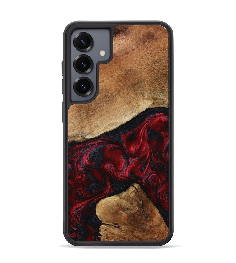 Galaxy S25 Plus Wood Phone Case - Donny (Red, 801422)