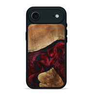 iPhone 17 Air Wood Phone Case - Donny (Red, 801422)