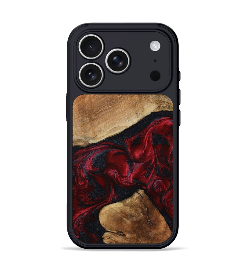 iPhone 17 Pro Wood Phone Case - Donny (Red, 801422)