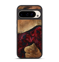 Pixel 10 Wood Phone Case - Donny (Red, 801422)