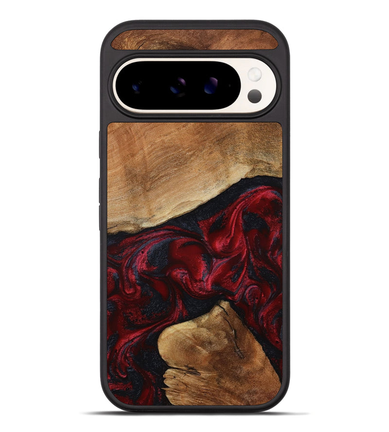 Pixel 10 Pro XL Wood Phone Case - Donny (Red, 801422)