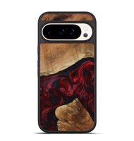Pixel 9 Pro Wood Phone Case - Donny (Red, 801422)