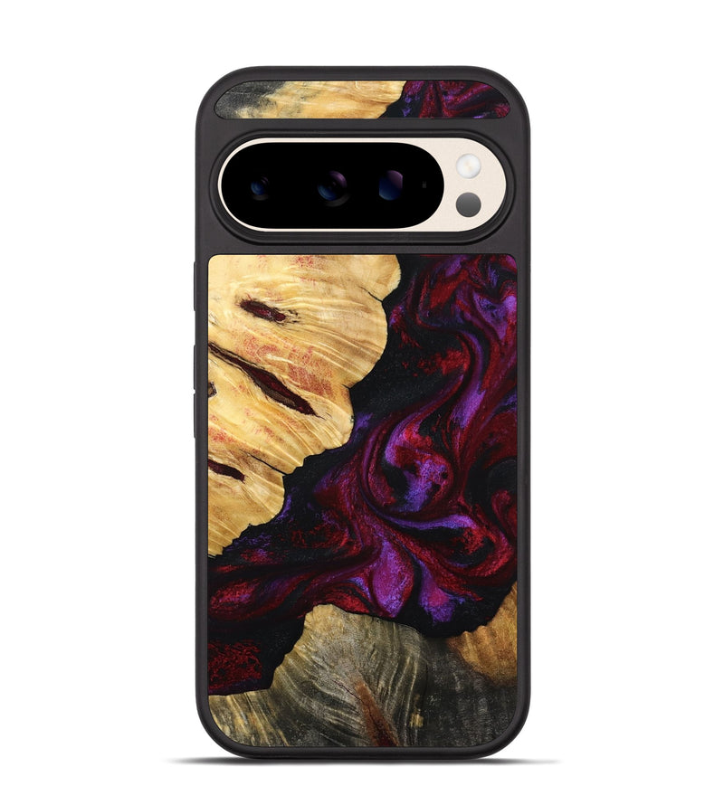 Pixel 10 Wood Phone Case - Nedra (Red, 801423)