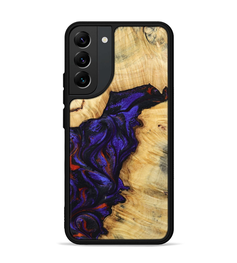 Galaxy S22 Plus Wood Phone Case - Junious (Purple, 801424)