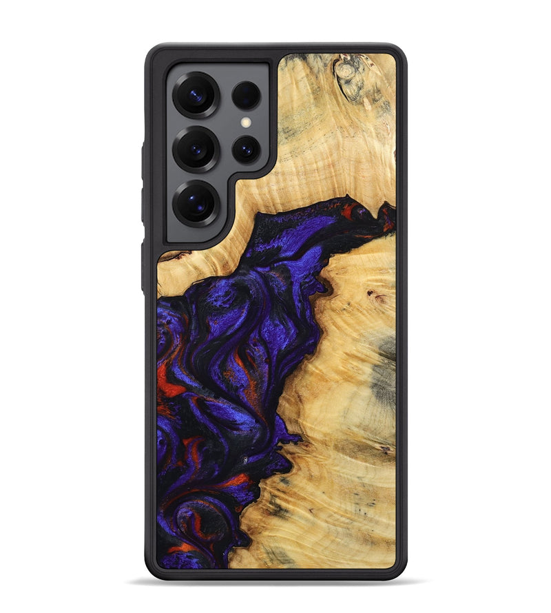 Galaxy S25 Ultra Wood Phone Case - Junious (Purple, 801424)