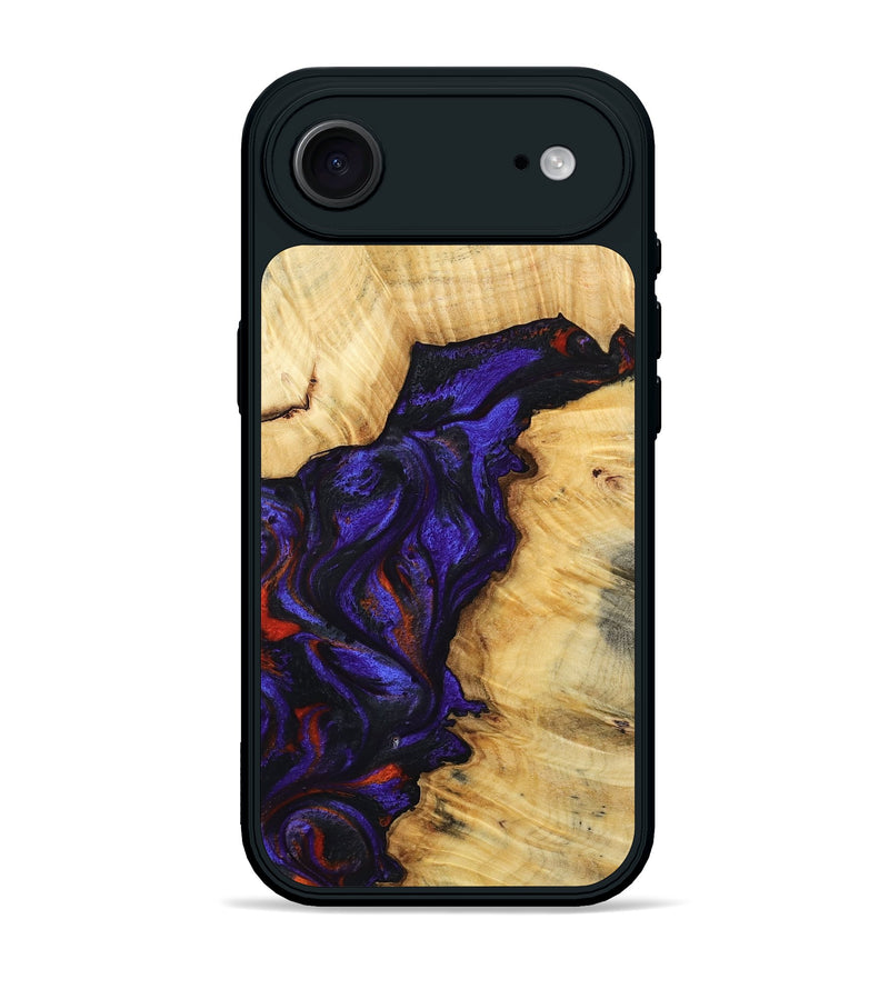 iPhone 17 Air Wood Phone Case - Junious (Purple, 801424)