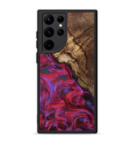 Galaxy S22 Ultra Wood Phone Case - Debbi (Red, 801426)
