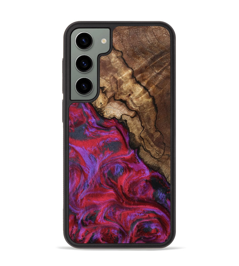 Galaxy S23 Plus Wood Phone Case - Debbi (Red, 801426)