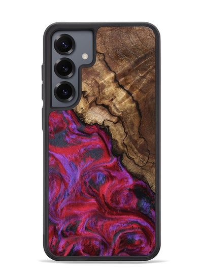 Galaxy S25 Plus Wood Phone Case - Debbi (Red, 801426)