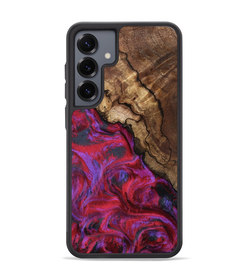 Galaxy S25 Plus Wood Phone Case - Debbi (Red, 801426)