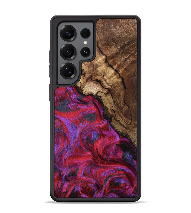 Galaxy S25 Ultra Wood Phone Case - Debbi (Red, 801426)