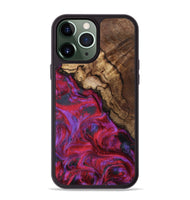 iPhone 13 Pro Max Wood Phone Case - Debbi (Red, 801426)