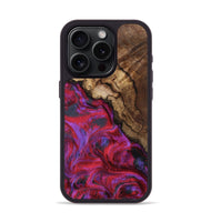 iPhone 15 Pro Wood Phone Case - Debbi (Red, 801426)