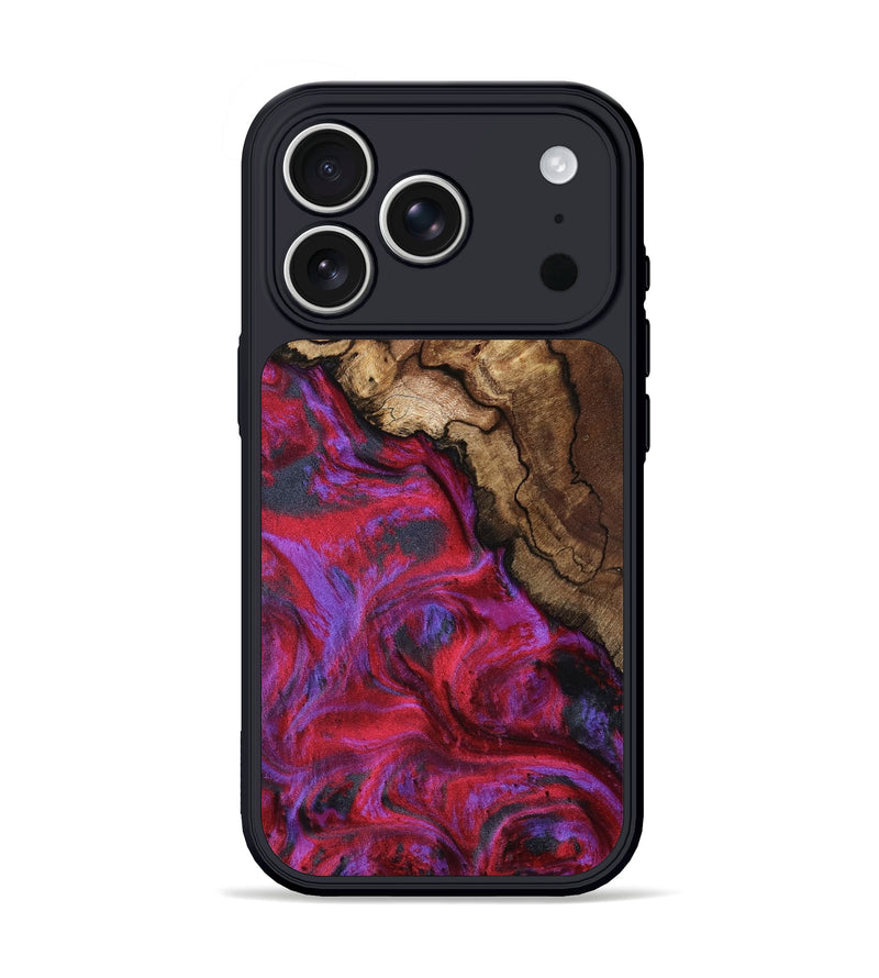 iPhone 17 Pro Wood Phone Case - Debbi (Red, 801426)