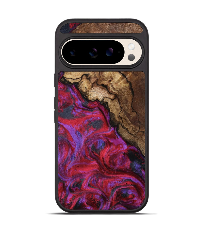 Pixel 10 Wood Phone Case - Debbi (Red, 801426)