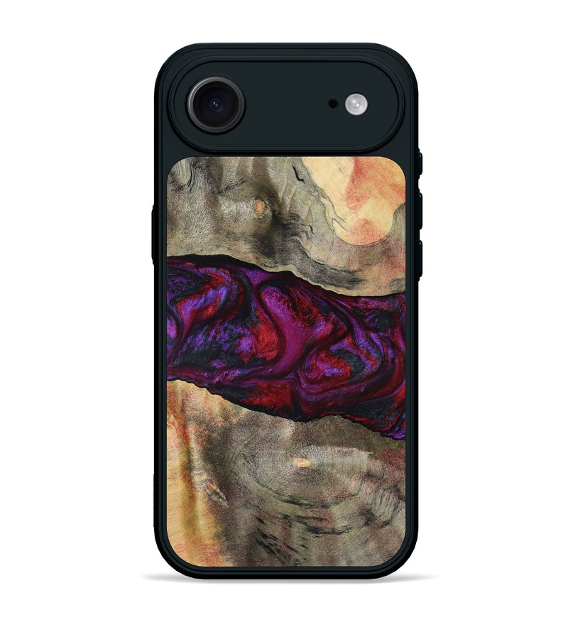 iPhone 17 Air Wood Phone Case - Lydia (Red, 801427)