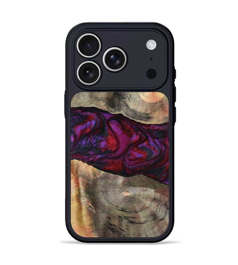 iPhone 17 Pro Wood Phone Case - Lydia (Red, 801427)