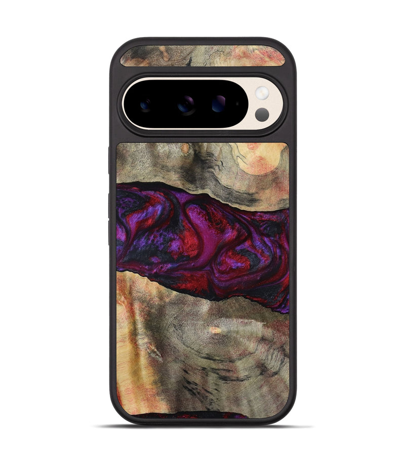 Pixel 10 Wood Phone Case - Lydia (Red, 801427)
