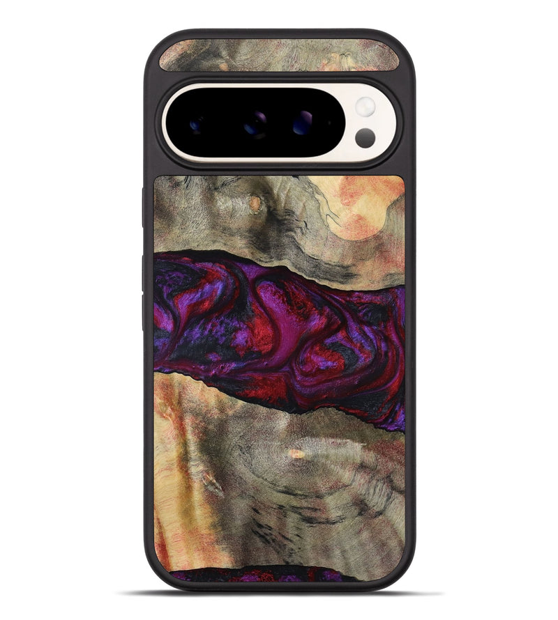 Pixel 9 Pro XL Wood Phone Case - Lydia (Red, 801427)