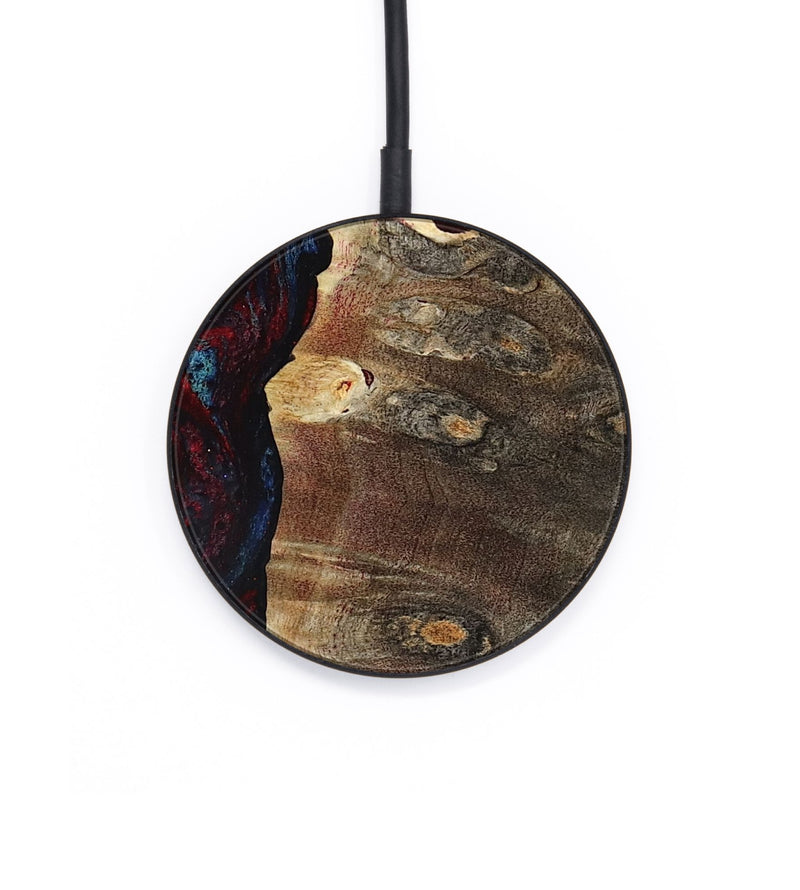 Circle Wood Wireless Charger - Kyler (Red, 801428)