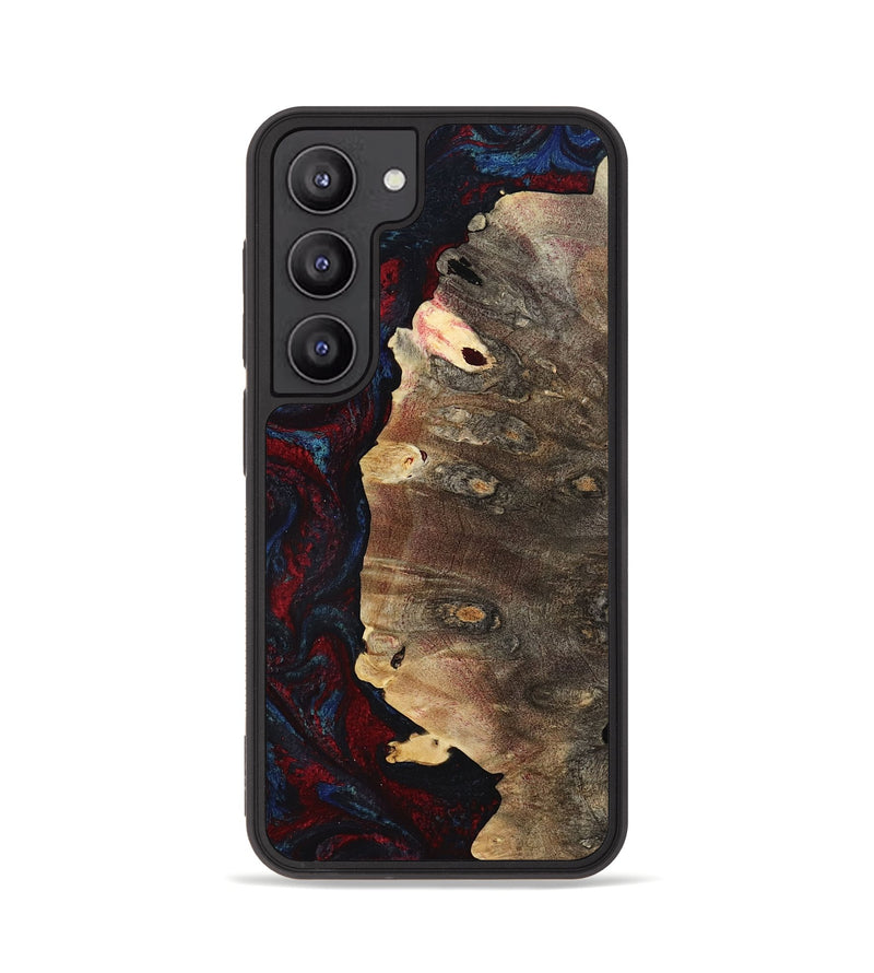 Galaxy S23 Wood Phone Case - Kyler (Red, 801428)