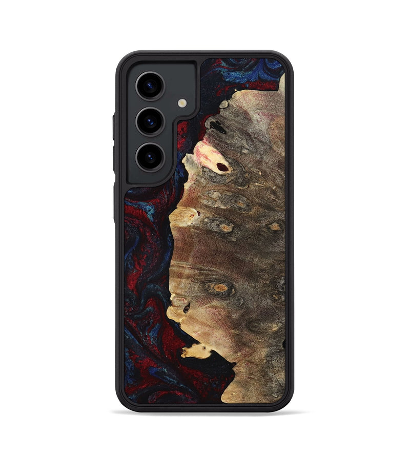 Galaxy S24 Wood Phone Case - Kyler (Red, 801428)