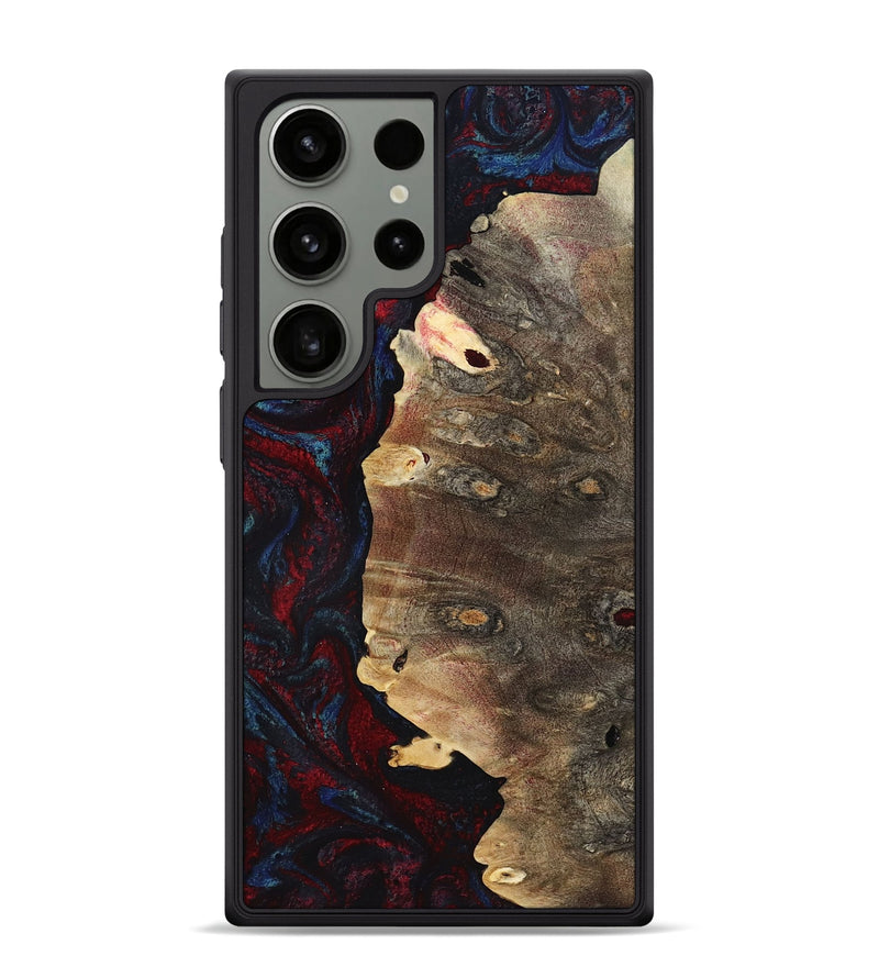 Galaxy S24 Ultra Wood Phone Case - Kyler (Red, 801428)