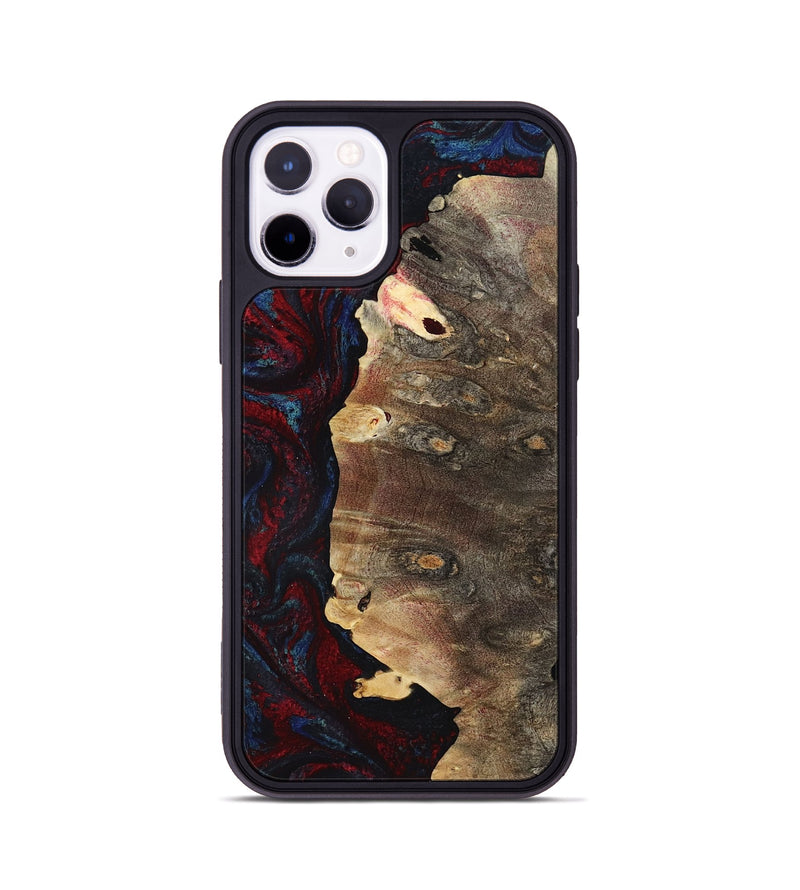 iPhone 11 Pro Wood Phone Case - Kyler (Red, 801428)