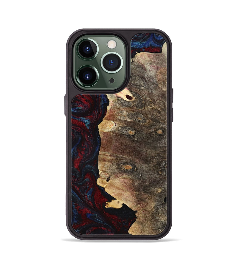iPhone 13 Pro Wood Phone Case - Kyler (Red, 801428)