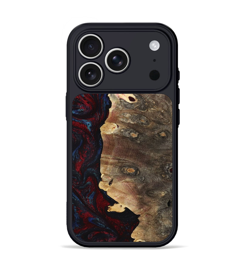 iPhone 17 Pro Wood Phone Case - Kyler (Red, 801428)
