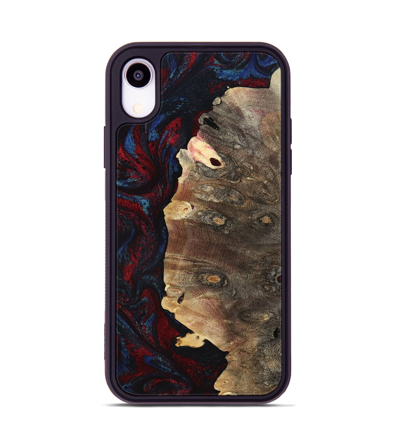 iPhone Xr Wood Phone Case - Kyler (Red, 801428)