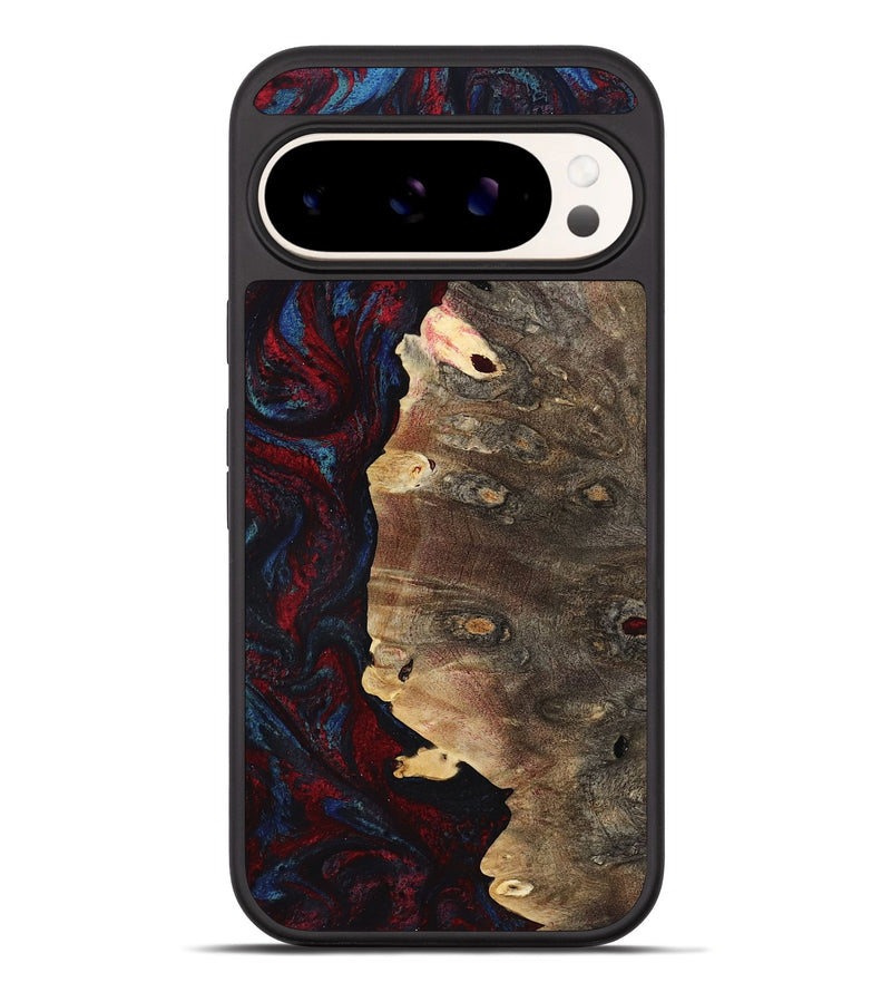 Pixel 10 Pro XL Wood Phone Case - Kyler (Red, 801428)