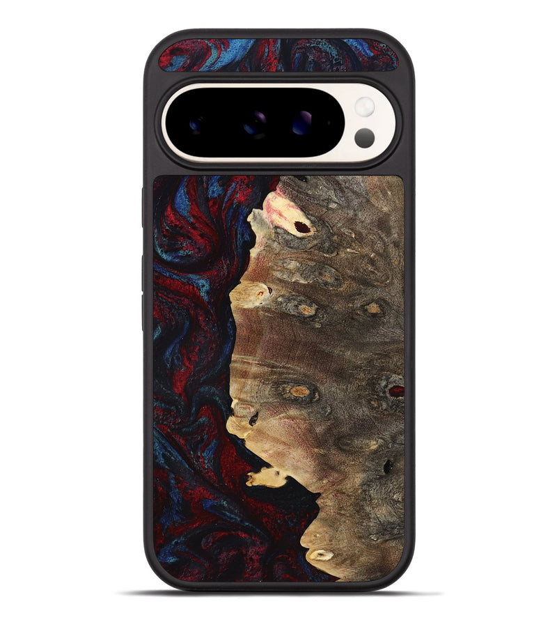 Pixel 9 Pro XL Wood Phone Case - Kyler (Red, 801428)
