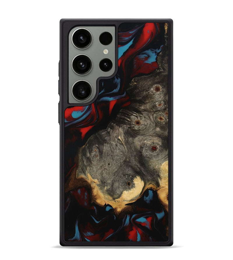 Galaxy S24 Ultra Wood Phone Case - Lena (Red, 801429)