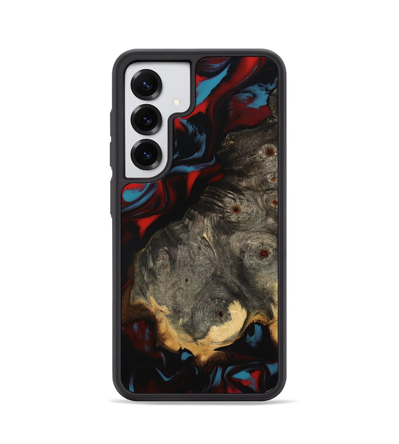 Galaxy S25 Wood Phone Case - Lena (Red, 801429)