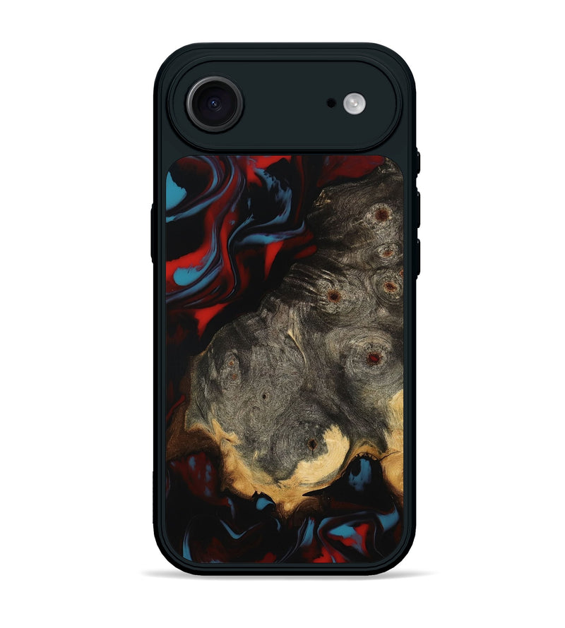 iPhone 17 Air Wood Phone Case - Lena (Red, 801429)